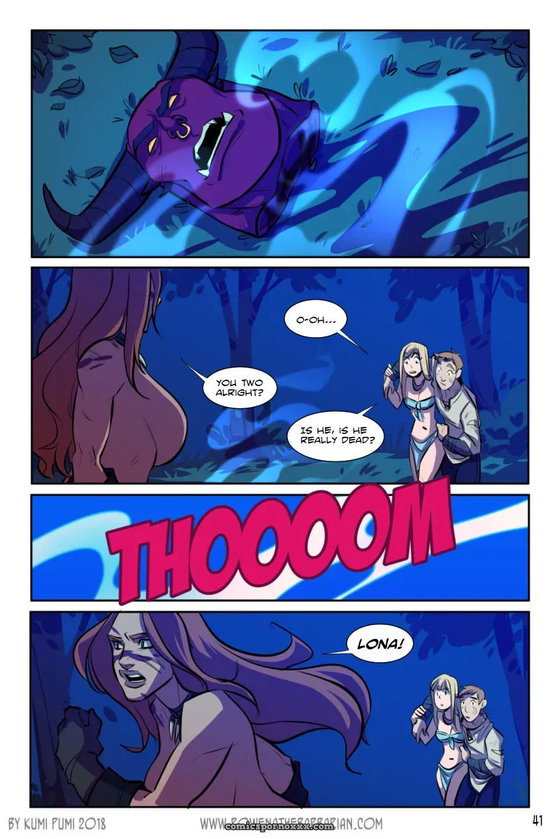Rowena The Barbarian – Kumi Pumi - Page 43