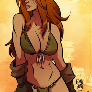 Rowena The Barbarian – Kumi Pumi - Page 1