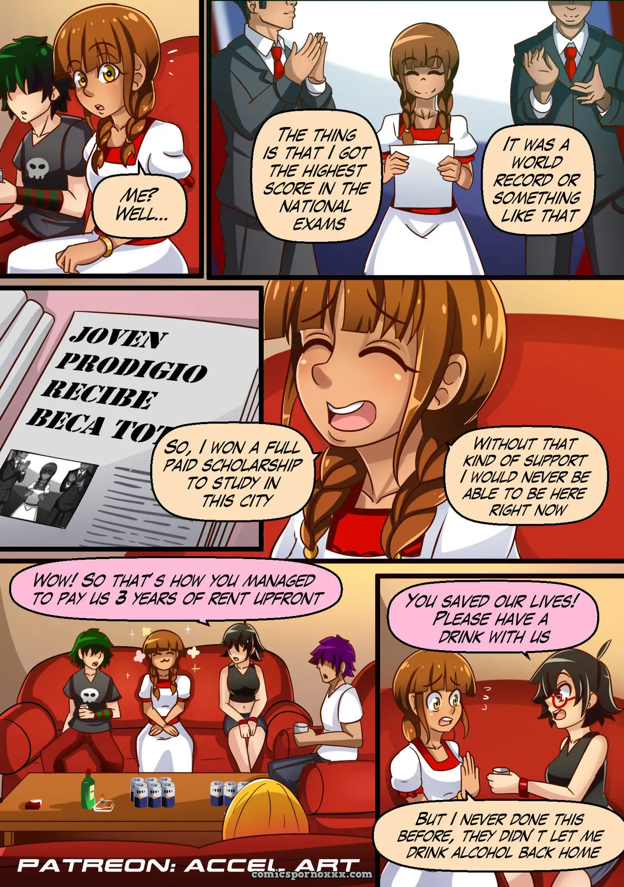 Axi Stories #1 – Accel Art - Page 9