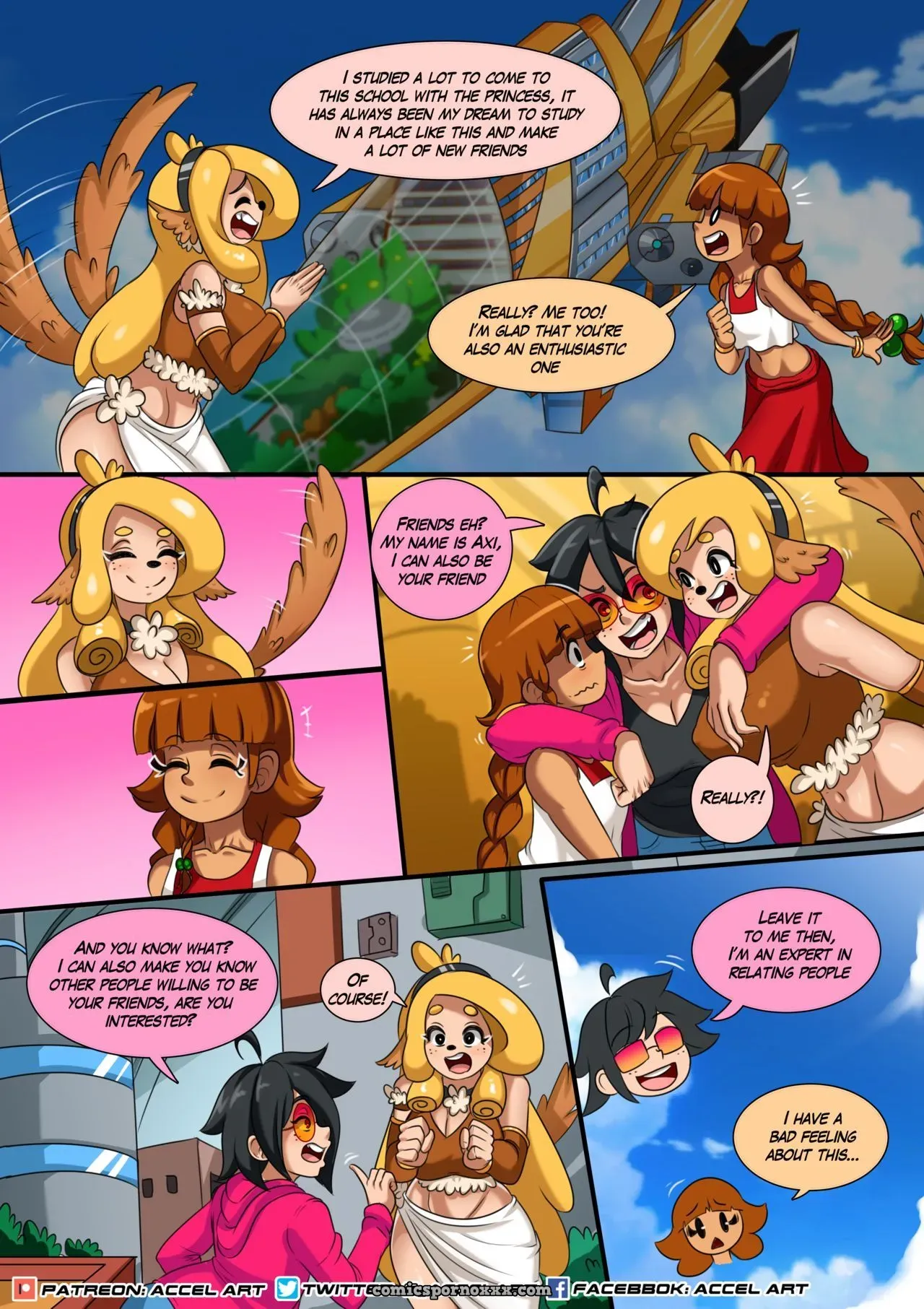 Axi Stories 3 – Accel Art - Page 13
