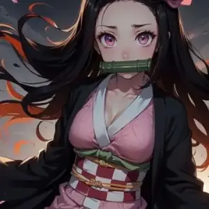 Nezuko Kamado Fan Art - Page 1