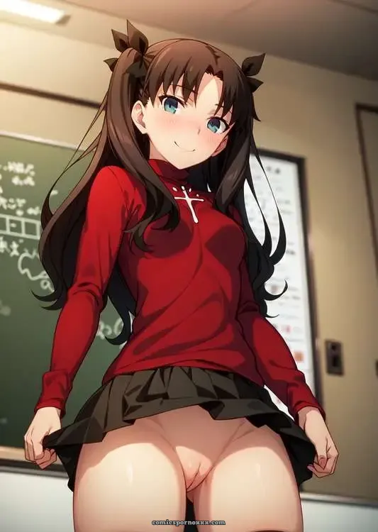 Rin Tohsaka Fate School Uniform - Page 5