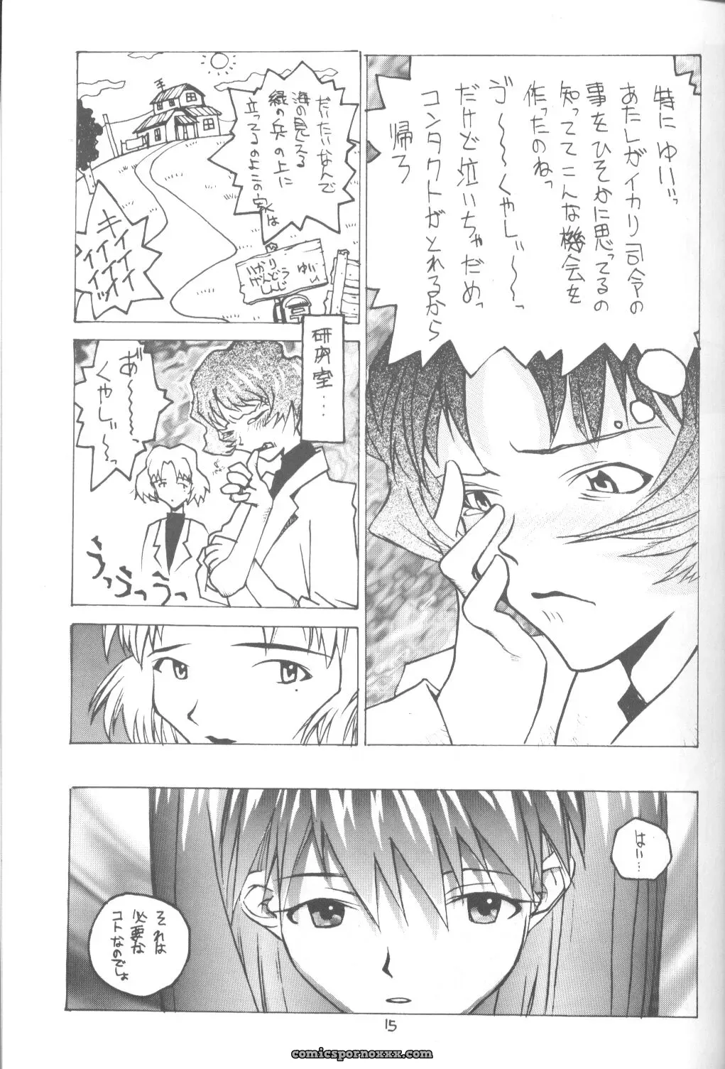Okama’s Vachicalist (Evangelion 3) - Page 14