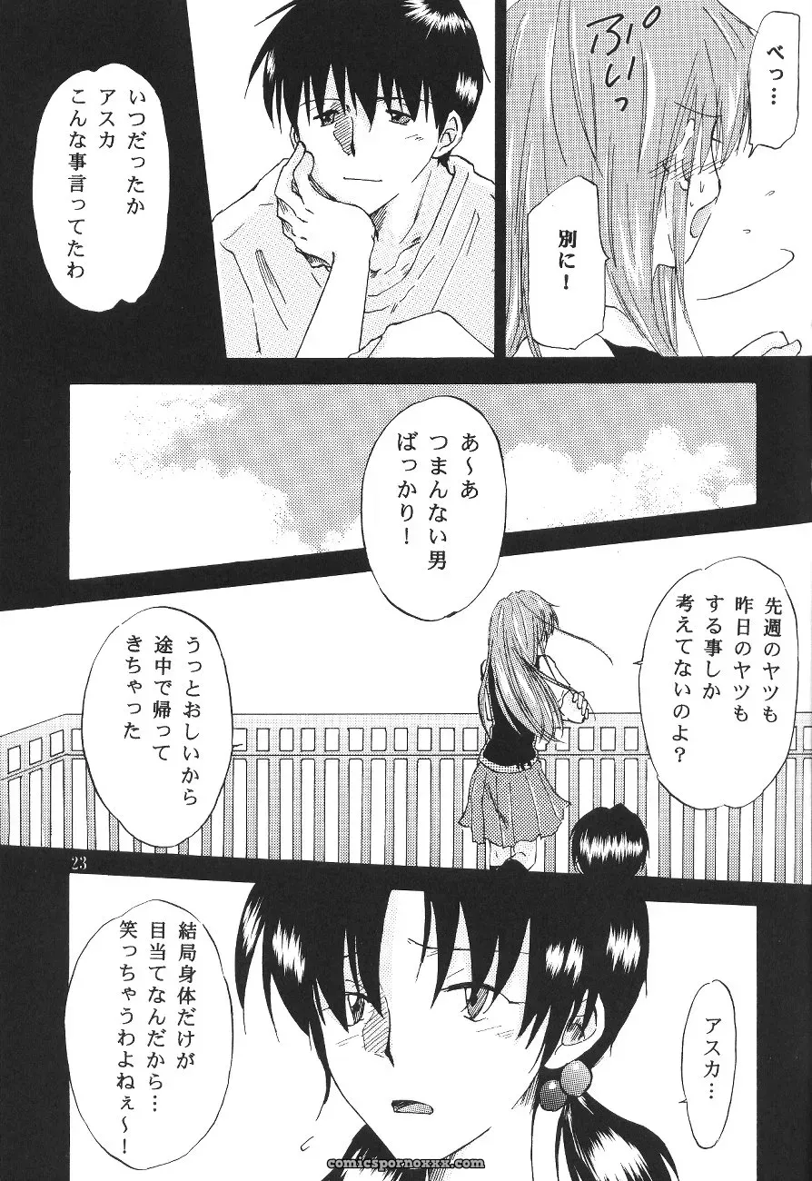Mikan-bako’s Loving Embrace: Evangelion W R #3 Fanfic Analysis - Page 23