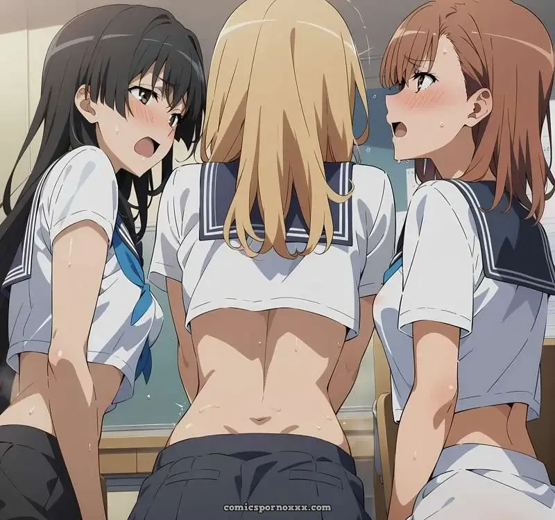 Ruiko Saten, Mikoto Misaka, Shokuhou Misaki – Steamy School Day Toaru - Page 3