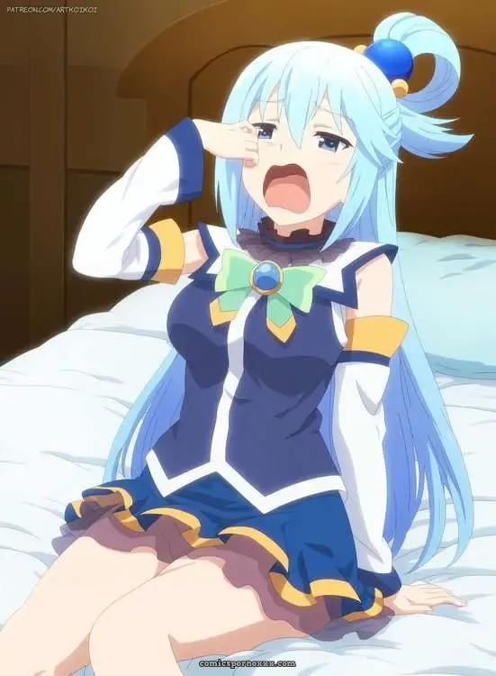 Aqua’s Seductive Slumber: Konosuba’s Erotic Encounter - Page 2