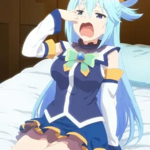 Aqua's Seductive Slumber: Konosuba's Erotic Encounter - Page 2