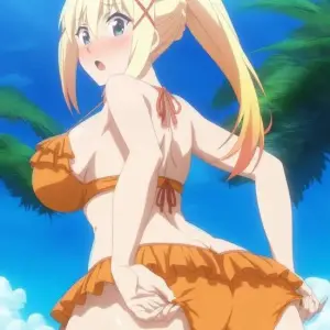 Darkness Bath Naked Sex Scene Konosuba - Page 2