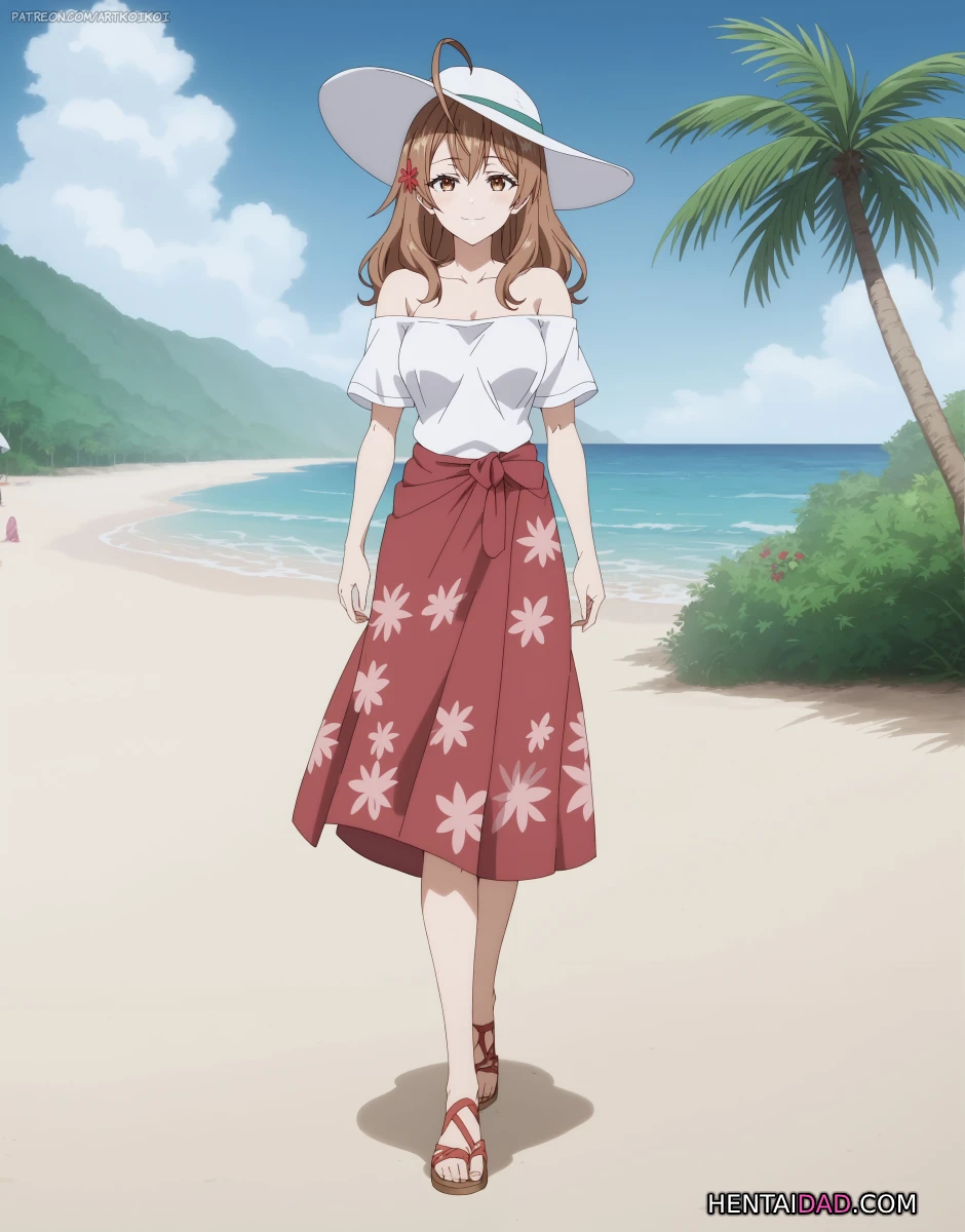 Maria Mikhailovna Kujou Fucking on the Beach - Page 11